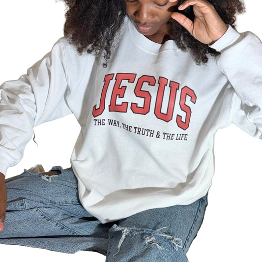 Jesus - The Way, The Truth & The Life Crewneck