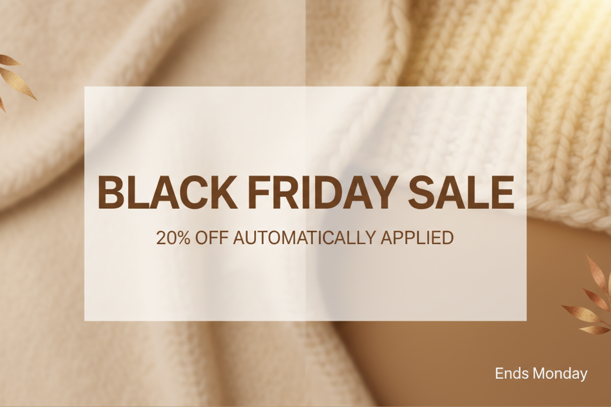 Black Friday Sale Homepage Banner
