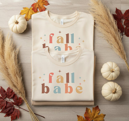 Fall Babe Shirts - Folded Stack