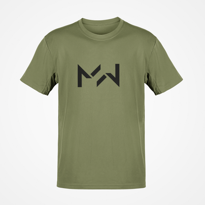 MYKE WEAR Essential Monogram Tee – Minimal Unisex T-Shirt