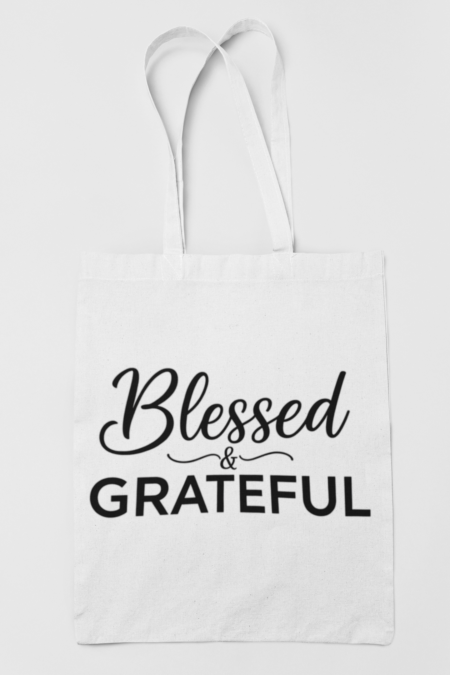 Blessed & Grateful Tote Bag