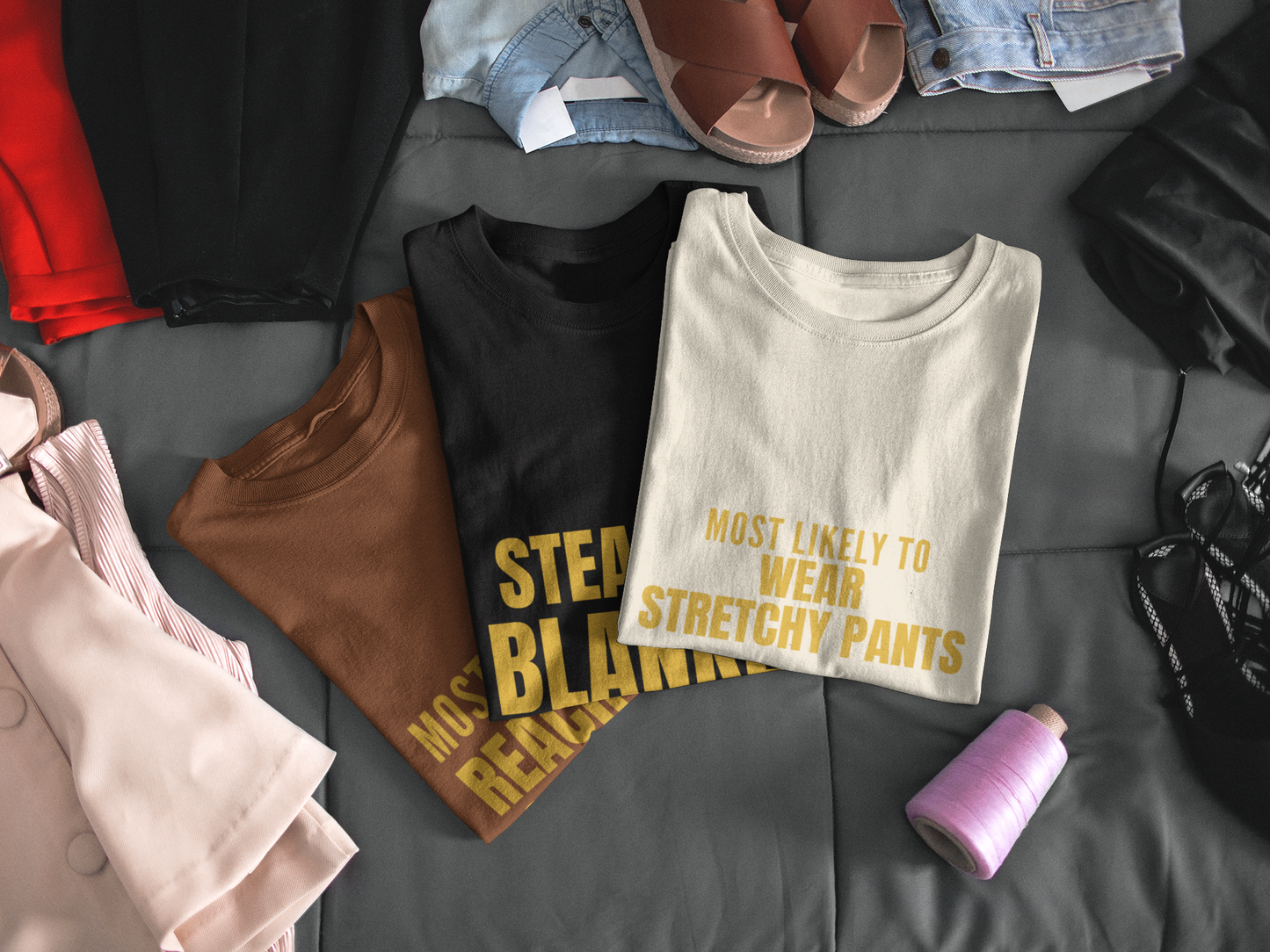 Most Likely To… Graphic Tee Collection | Funny Thanksgiving Family Shirts